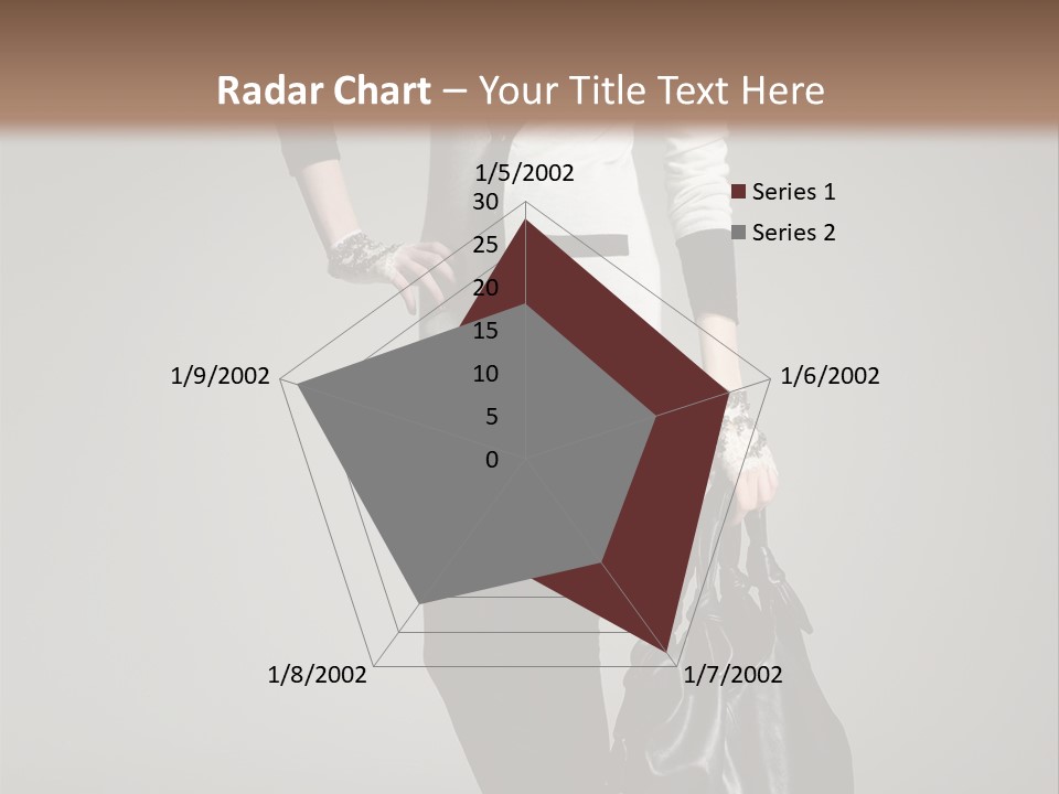 Hair Confident Woman PowerPoint Template