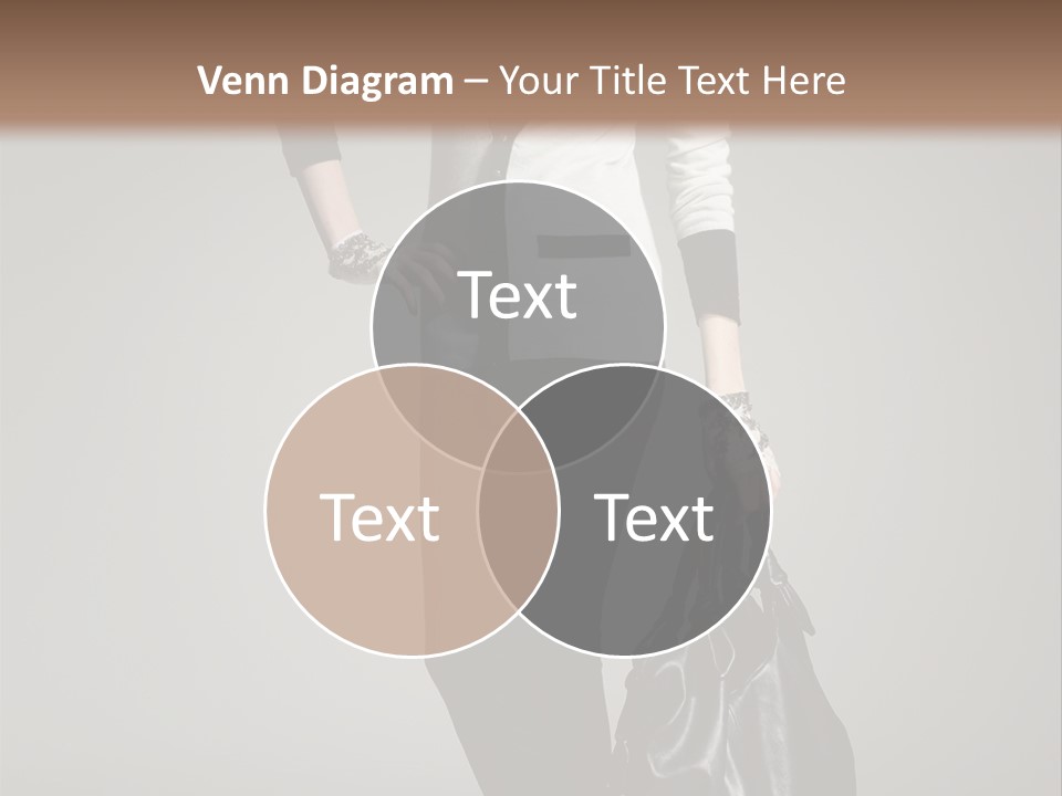 Hair Confident Woman PowerPoint Template