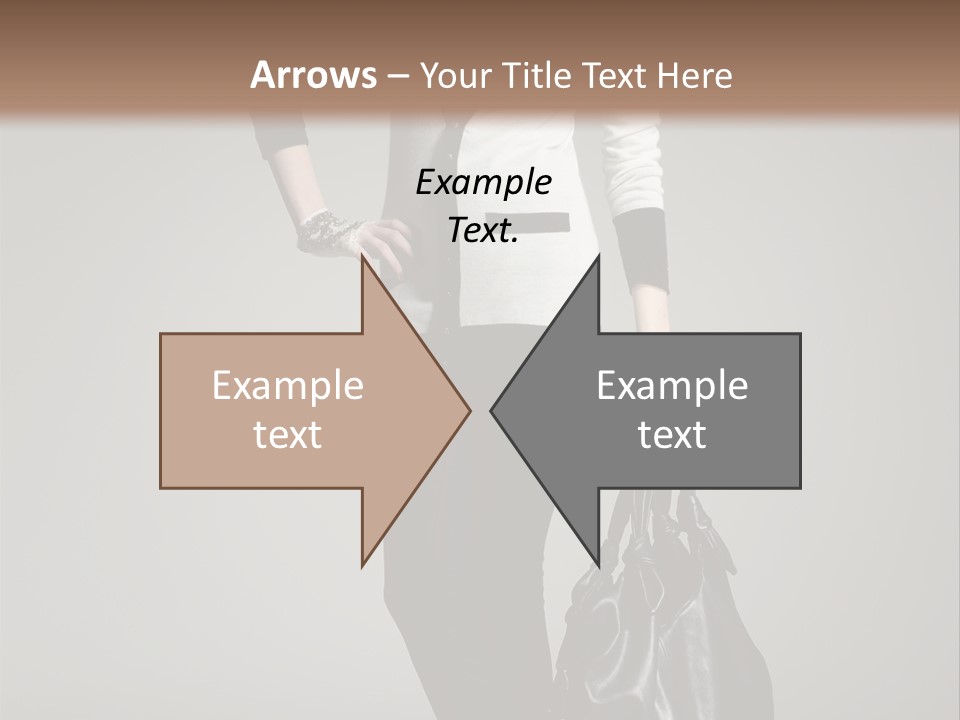 Hair Confident Woman PowerPoint Template