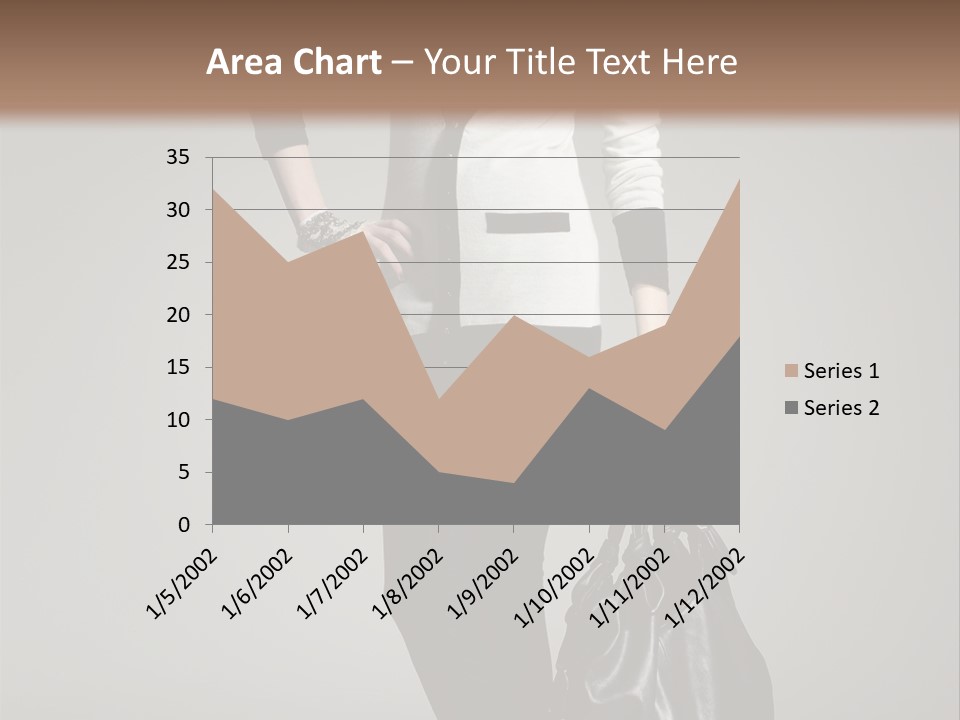 Hair Confident Woman PowerPoint Template