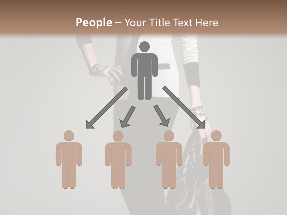 Hair Confident Woman PowerPoint Template