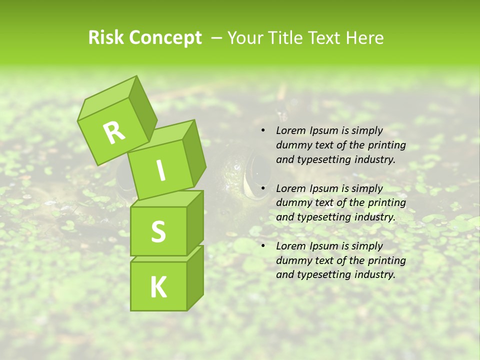 Wildlife Water Outdoors PowerPoint Template