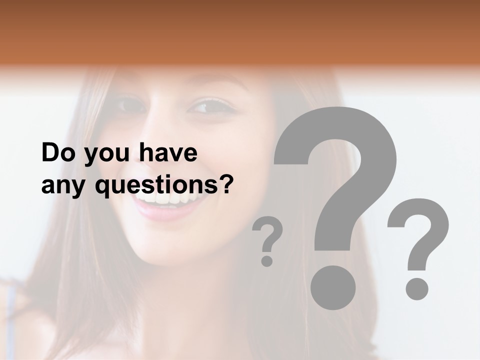 Kid Brunette Play PowerPoint Template