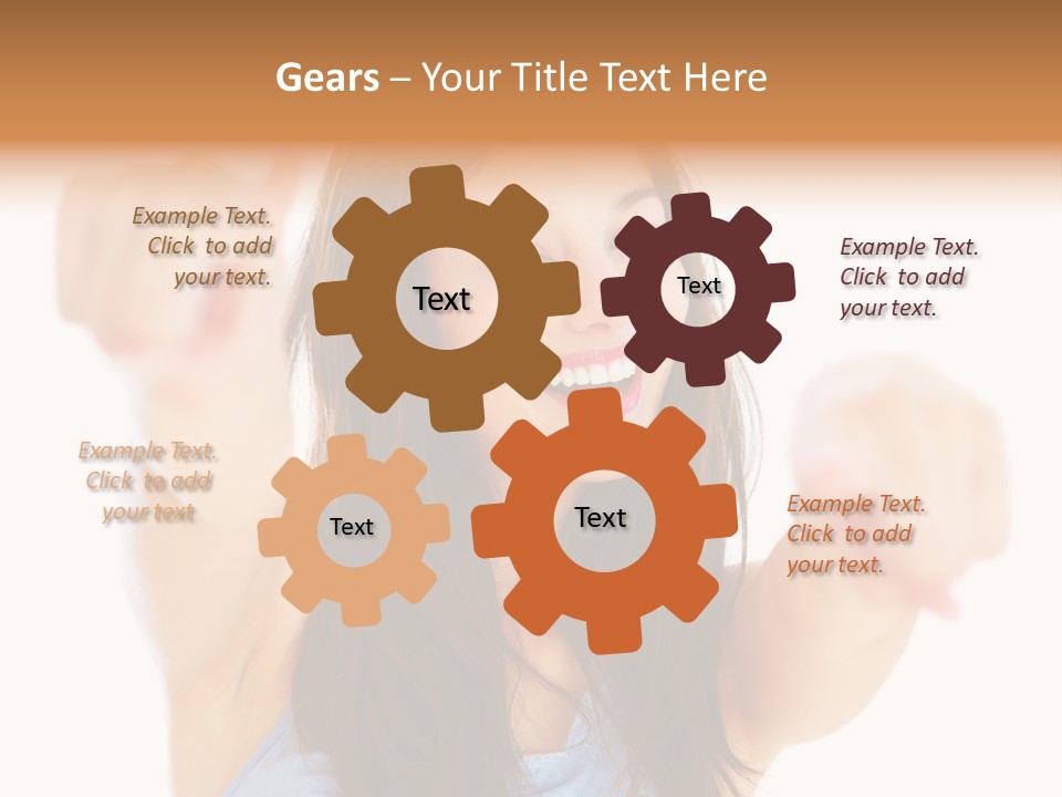 Aquarium Flippers Scuba PowerPoint Template