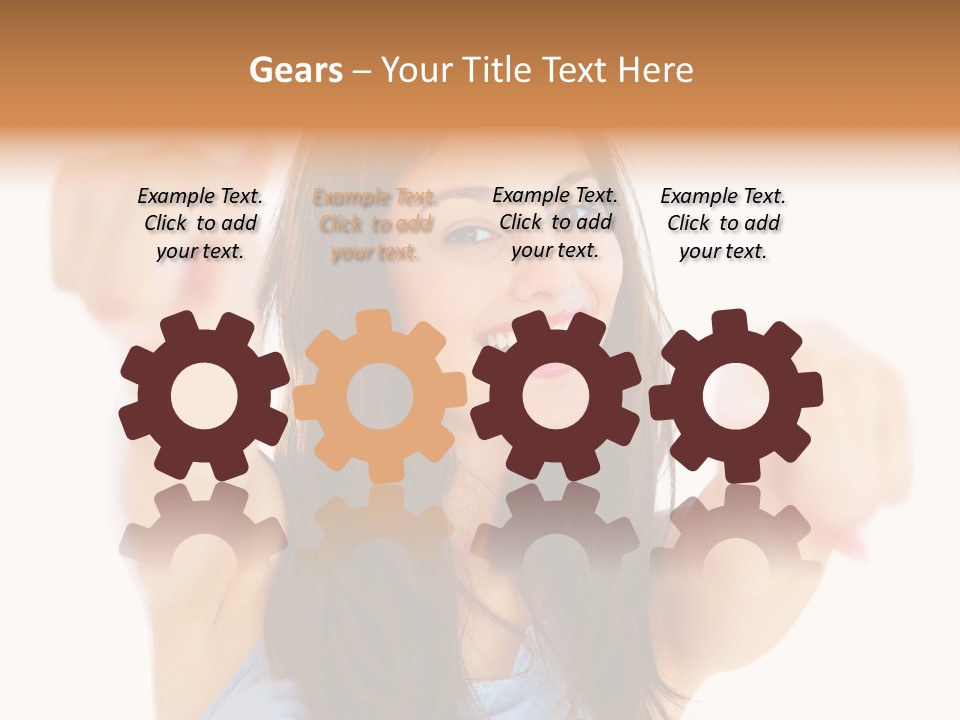 Aquarium Flippers Scuba PowerPoint Template