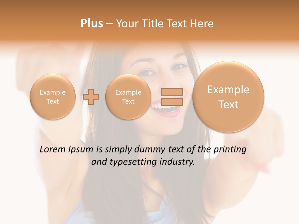 Aquarium Flippers Scuba PowerPoint Template