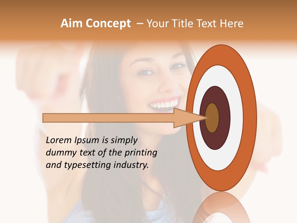 Aquarium Flippers Scuba PowerPoint Template