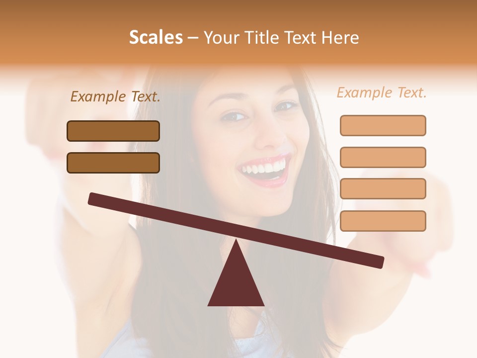 Aquarium Flippers Scuba PowerPoint Template