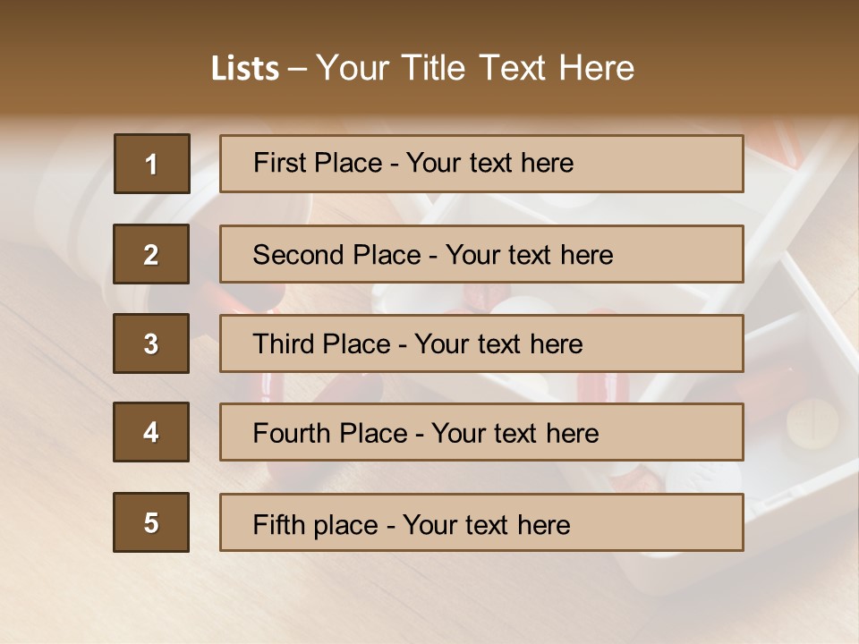Unwell Meds Ill PowerPoint Template