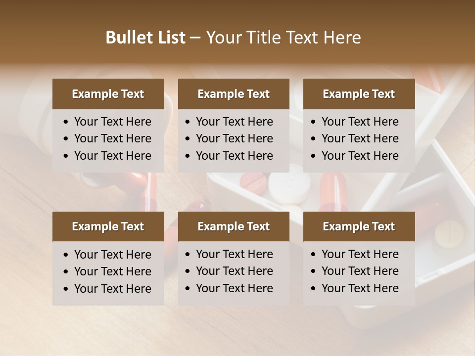 Unwell Meds Ill PowerPoint Template