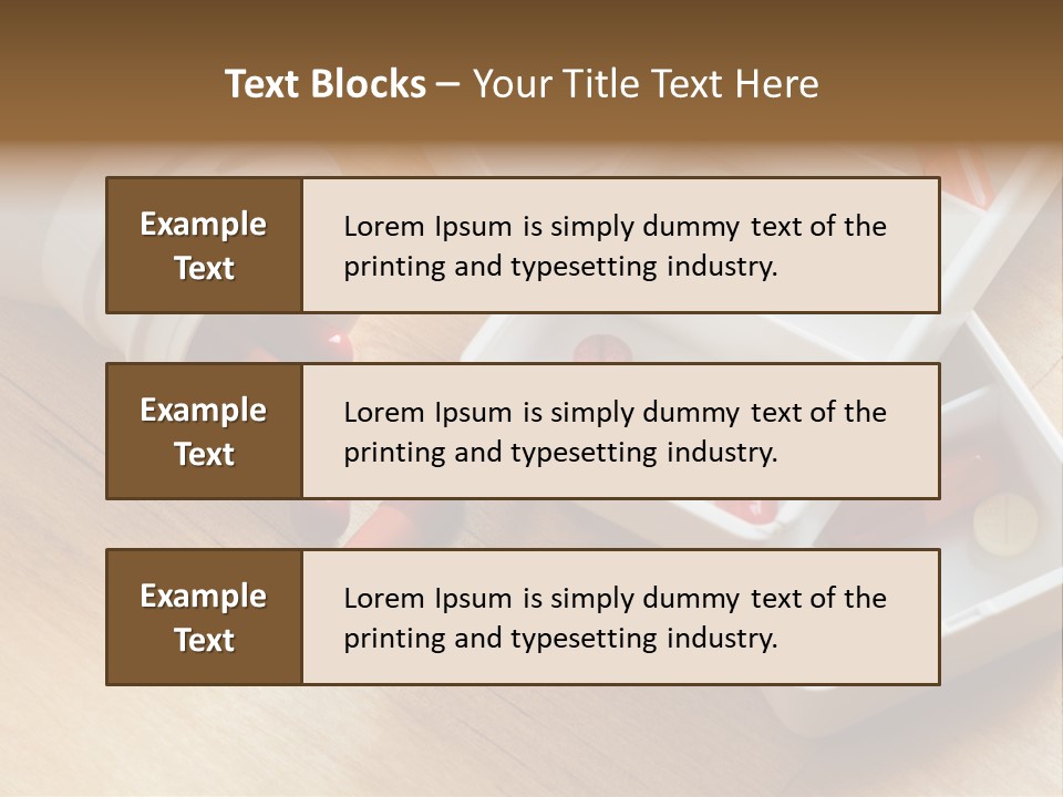 Unwell Meds Ill PowerPoint Template