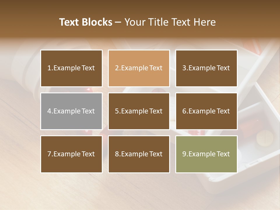 Unwell Meds Ill PowerPoint Template