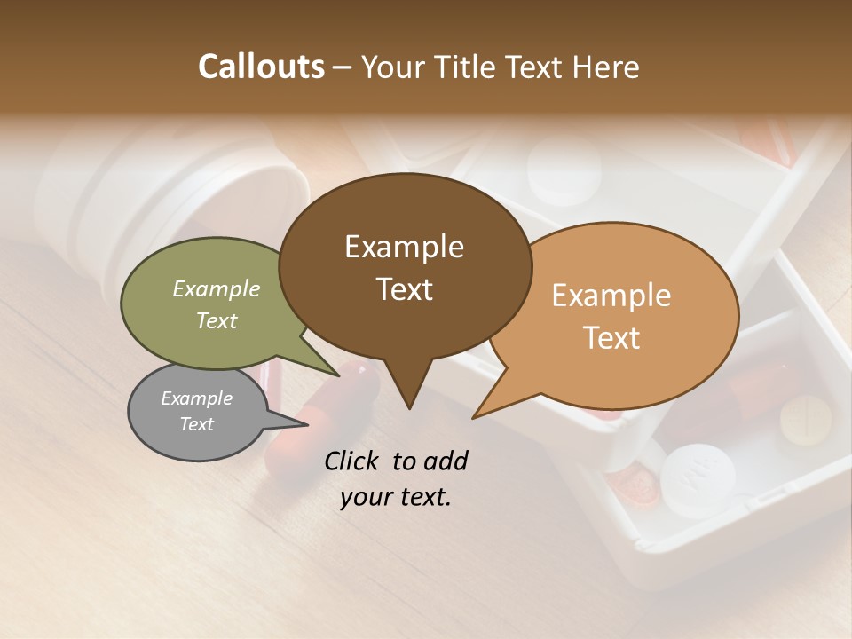 Unwell Meds Ill PowerPoint Template