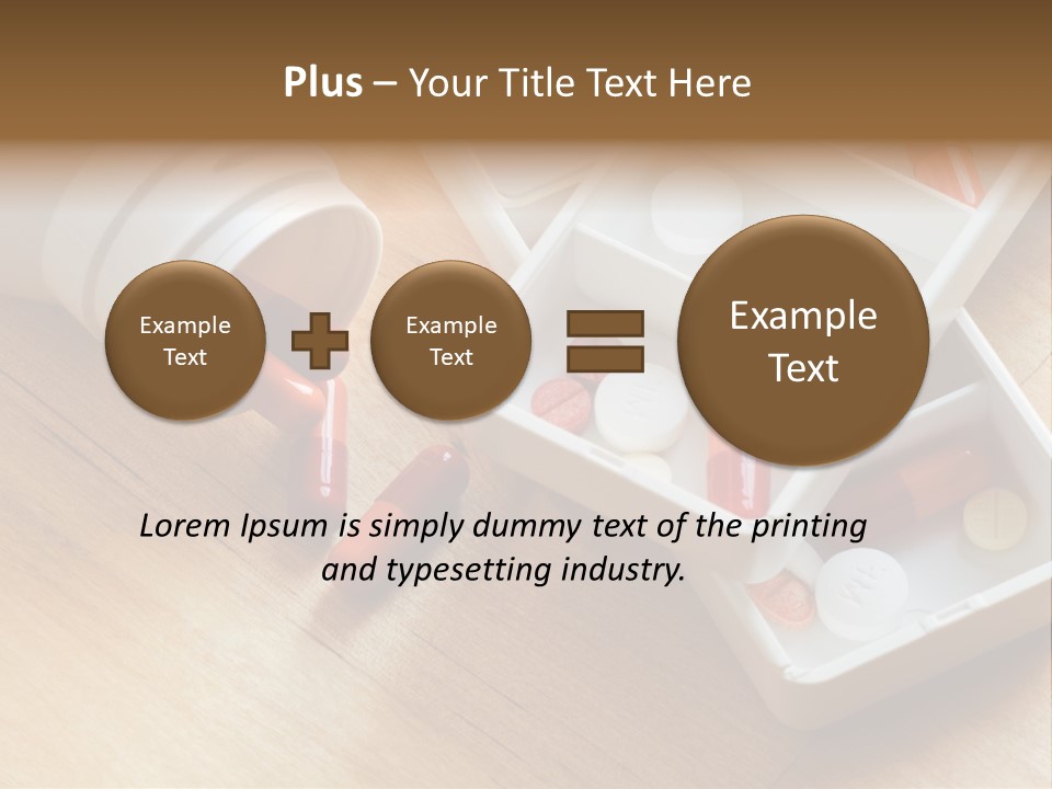 Unwell Meds Ill PowerPoint Template