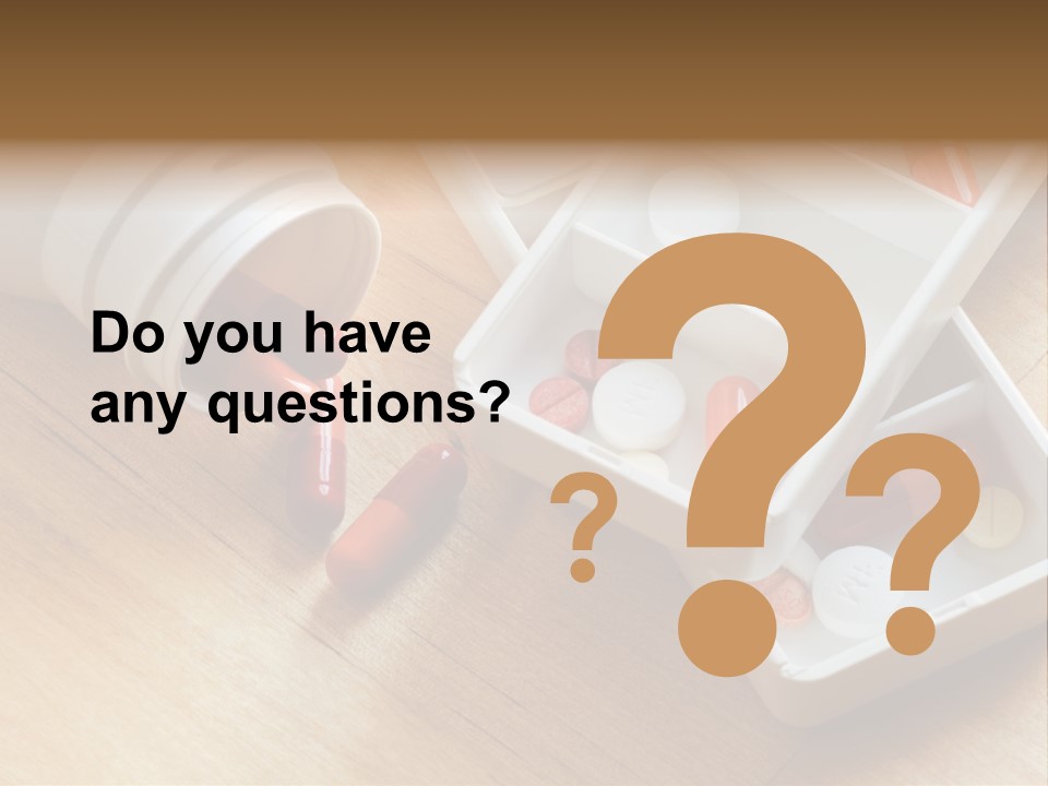 Unwell Meds Ill PowerPoint Template