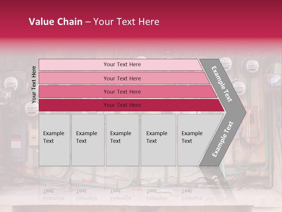 Vintage Building Fault PowerPoint Template