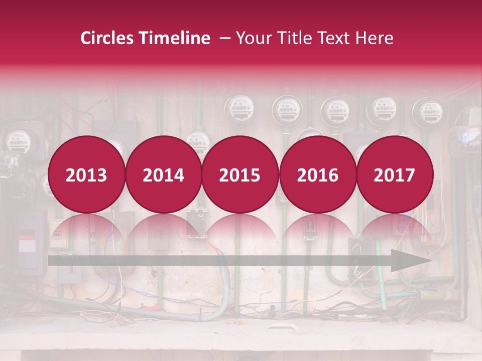 Vintage Building Fault PowerPoint Template