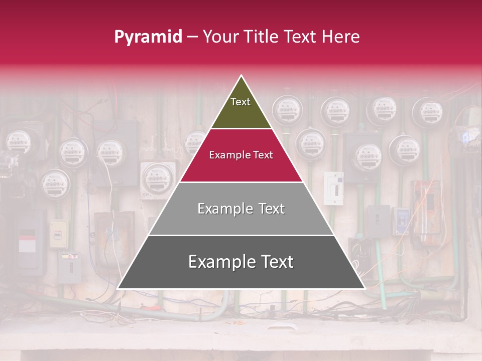 Vintage Building Fault PowerPoint Template