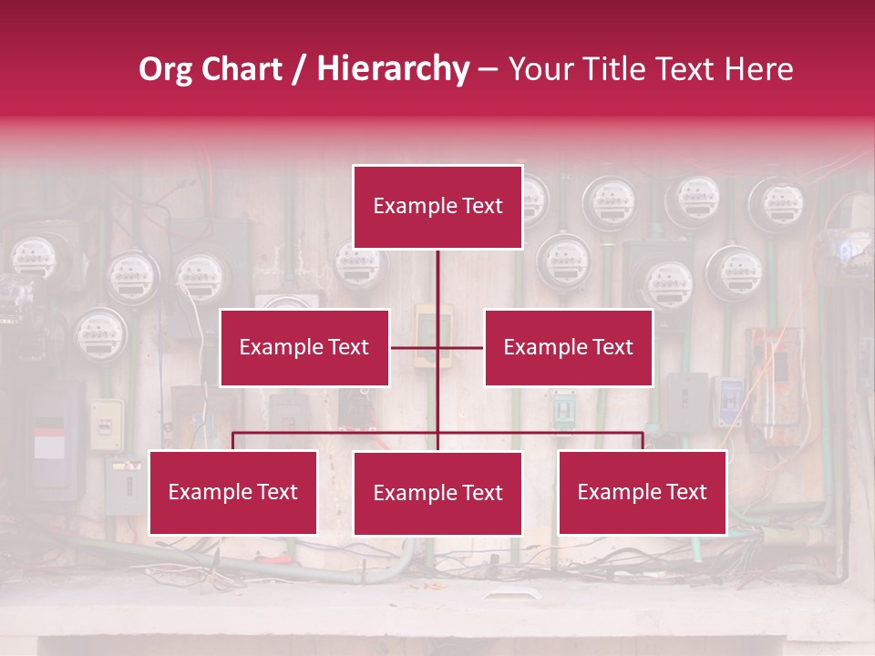 Vintage Building Fault PowerPoint Template