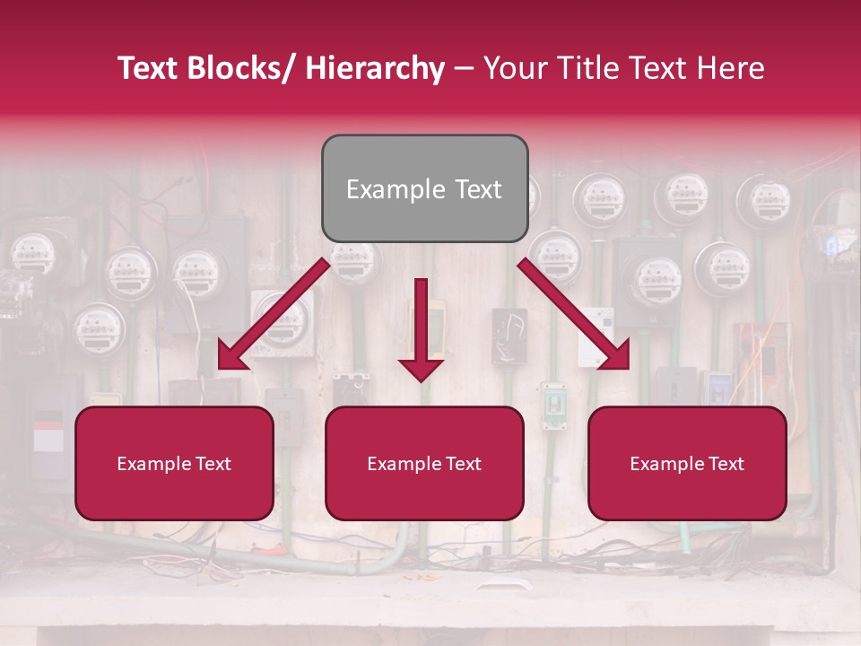 Vintage Building Fault PowerPoint Template