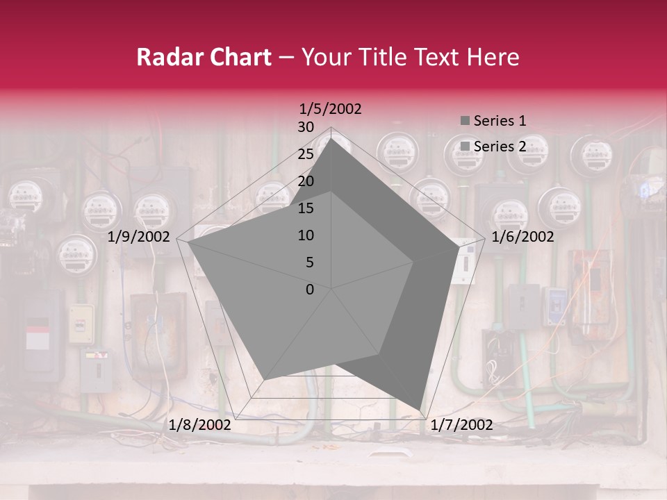 Vintage Building Fault PowerPoint Template