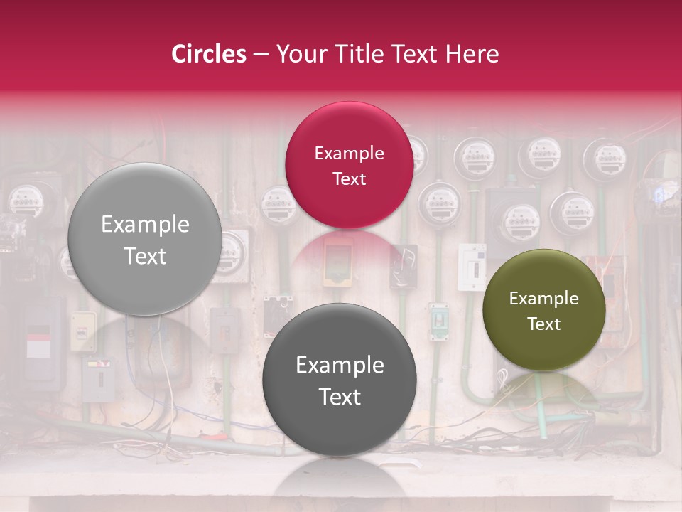 Vintage Building Fault PowerPoint Template