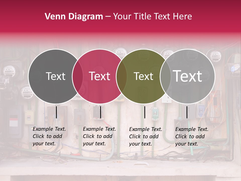 Vintage Building Fault PowerPoint Template