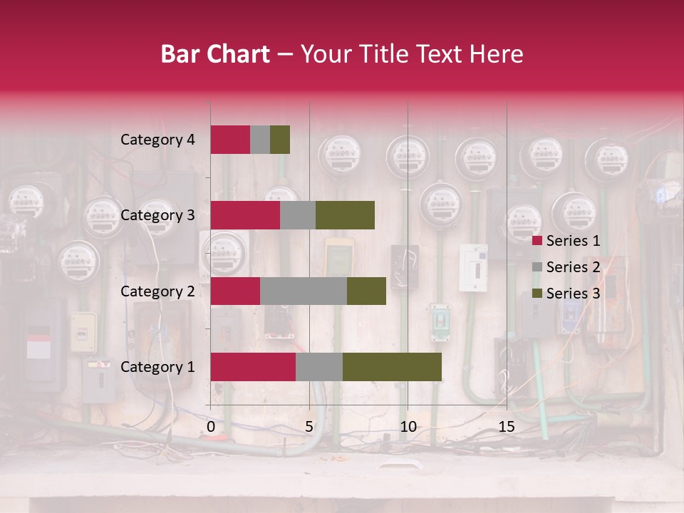 Vintage Building Fault PowerPoint Template