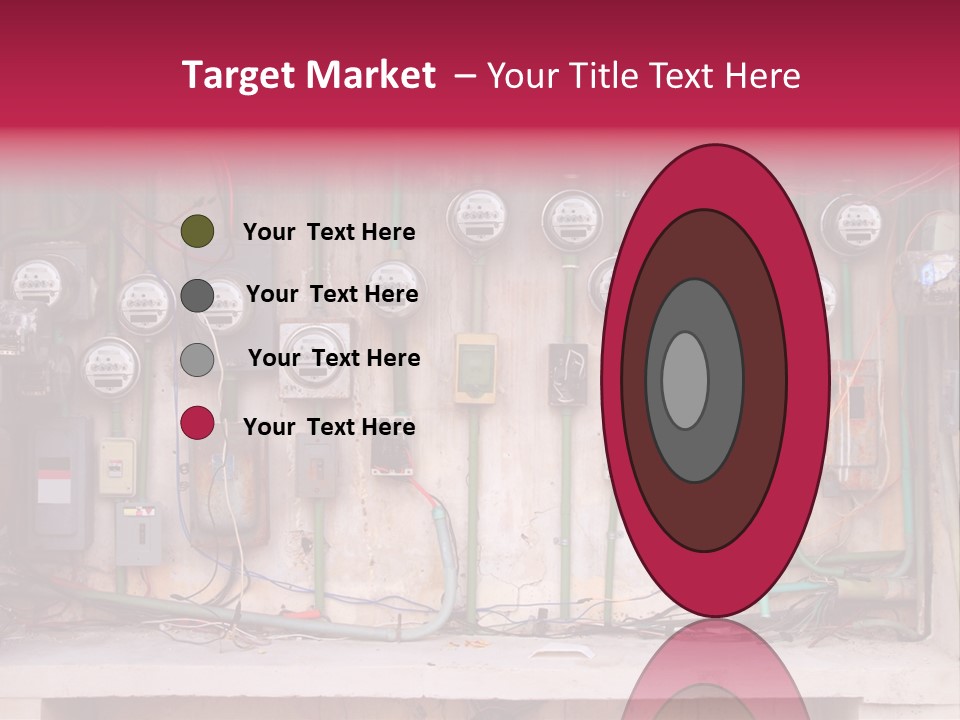Vintage Building Fault PowerPoint Template