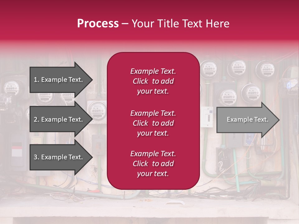 Vintage Building Fault PowerPoint Template