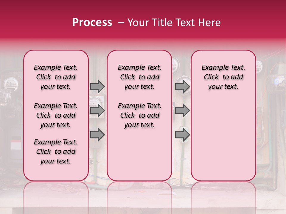 Vintage Building Fault PowerPoint Template