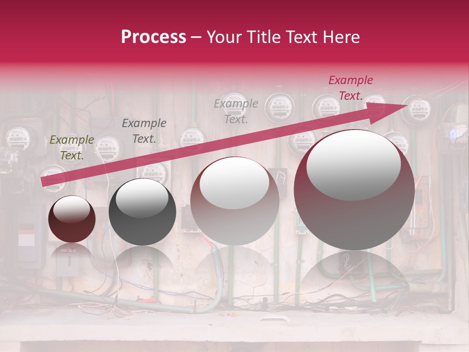 Vintage Building Fault PowerPoint Template