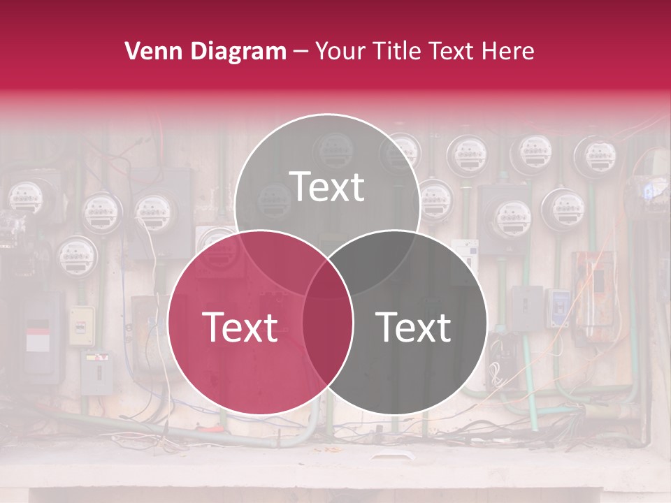 Vintage Building Fault PowerPoint Template