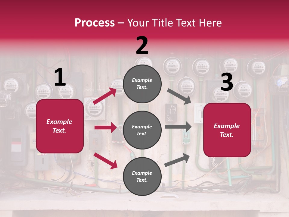 Vintage Building Fault PowerPoint Template