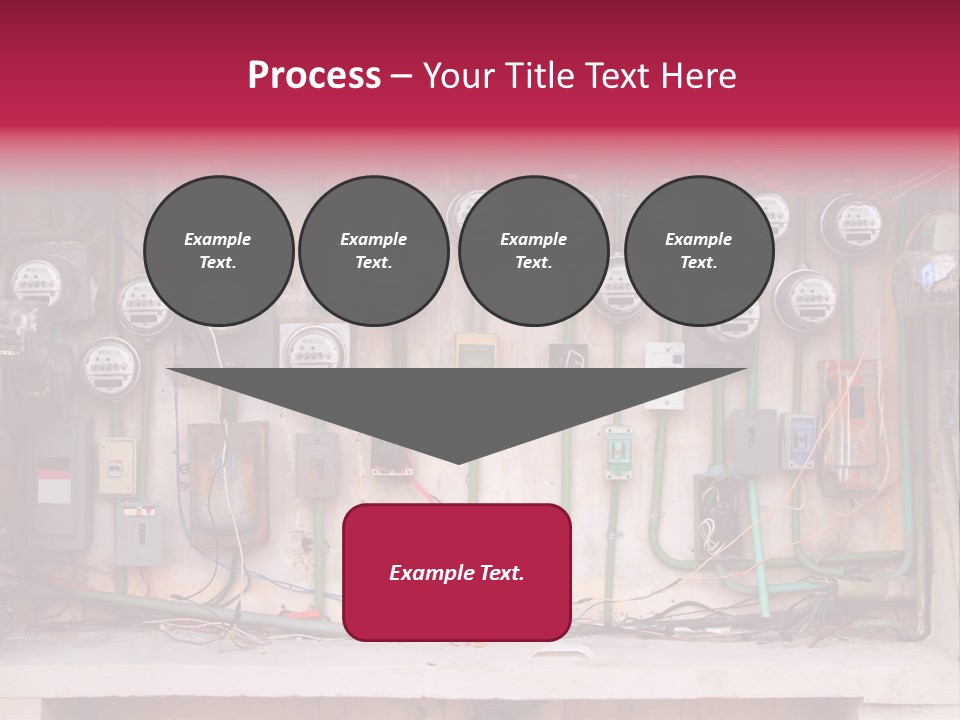 Vintage Building Fault PowerPoint Template