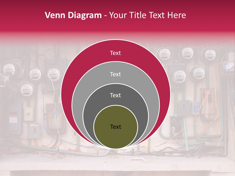 Vintage Building Fault PowerPoint Template