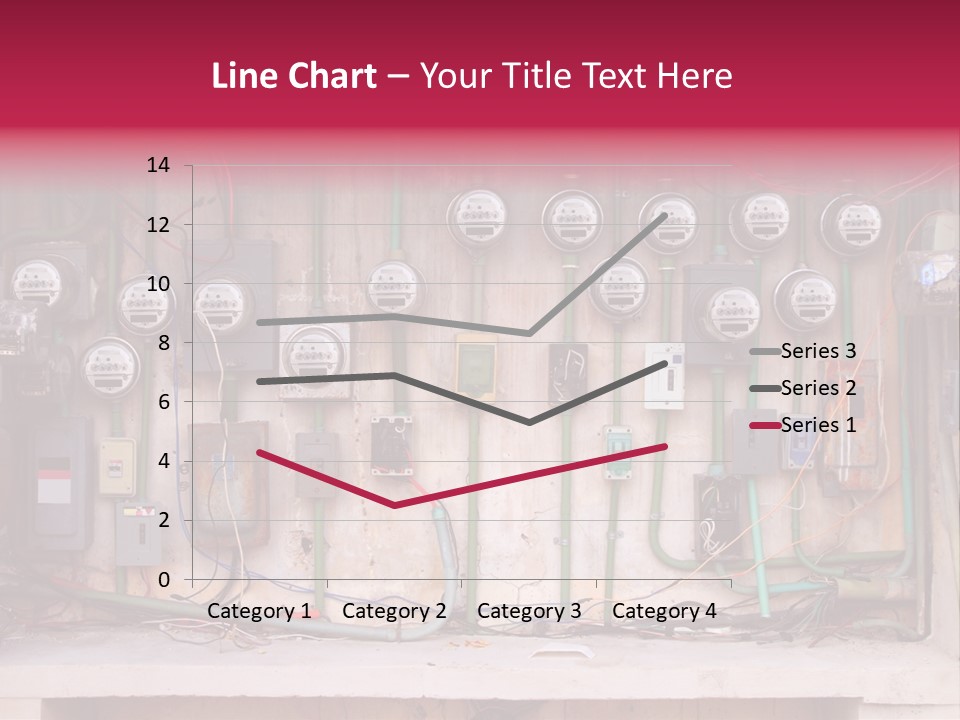 Vintage Building Fault PowerPoint Template