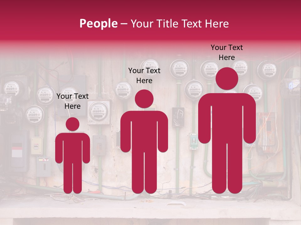 Vintage Building Fault PowerPoint Template