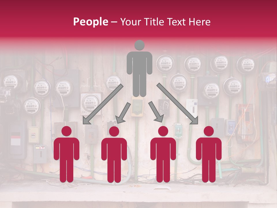 Vintage Building Fault PowerPoint Template