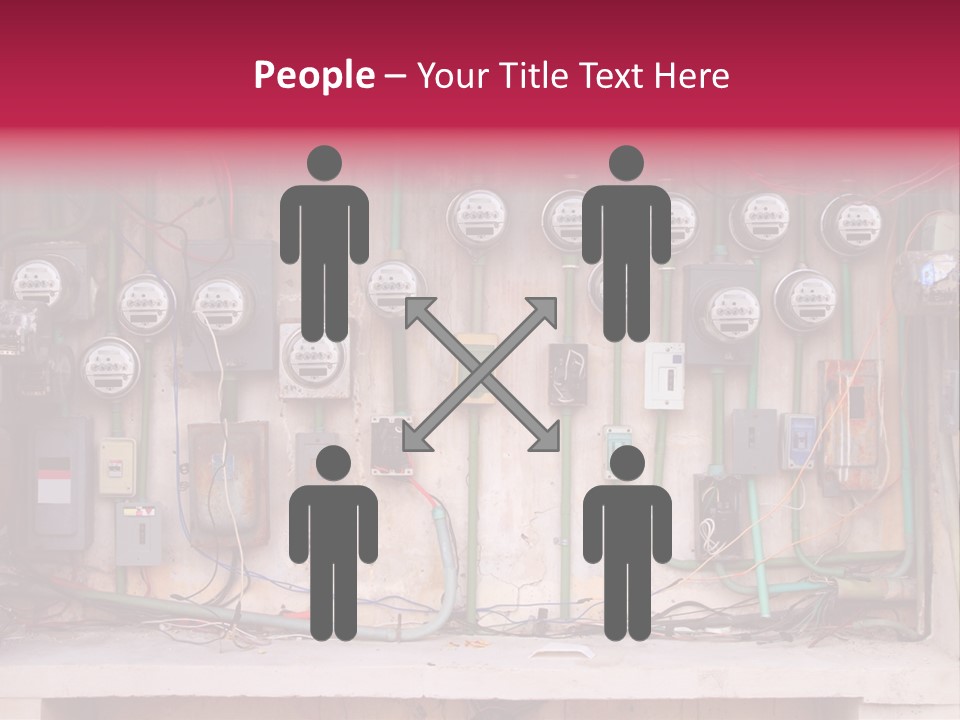 Vintage Building Fault PowerPoint Template