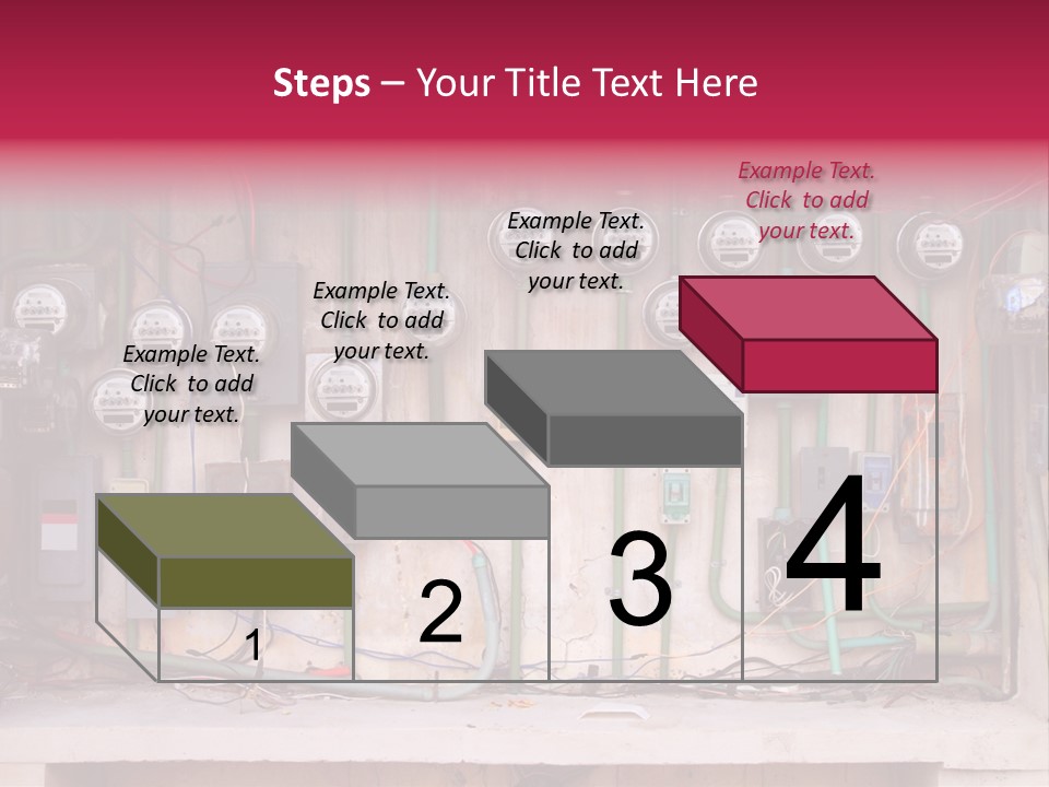 Vintage Building Fault PowerPoint Template
