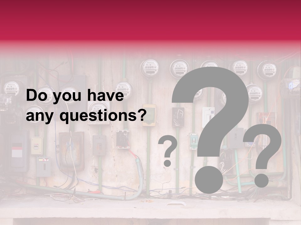 Vintage Building Fault PowerPoint Template