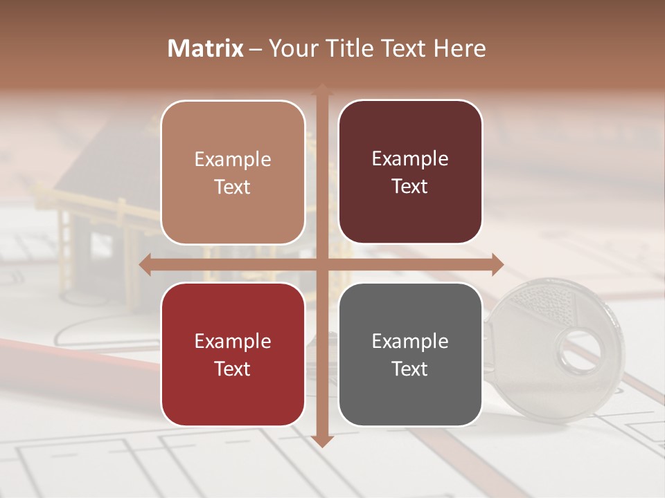 Drawing Structure Architectural PowerPoint Template