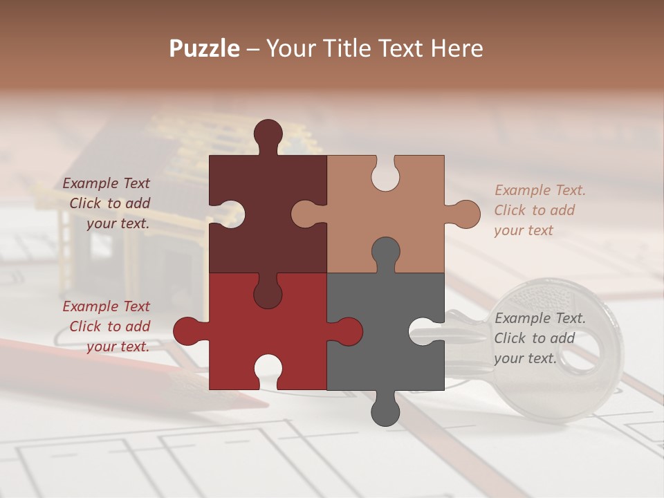 Drawing Structure Architectural PowerPoint Template