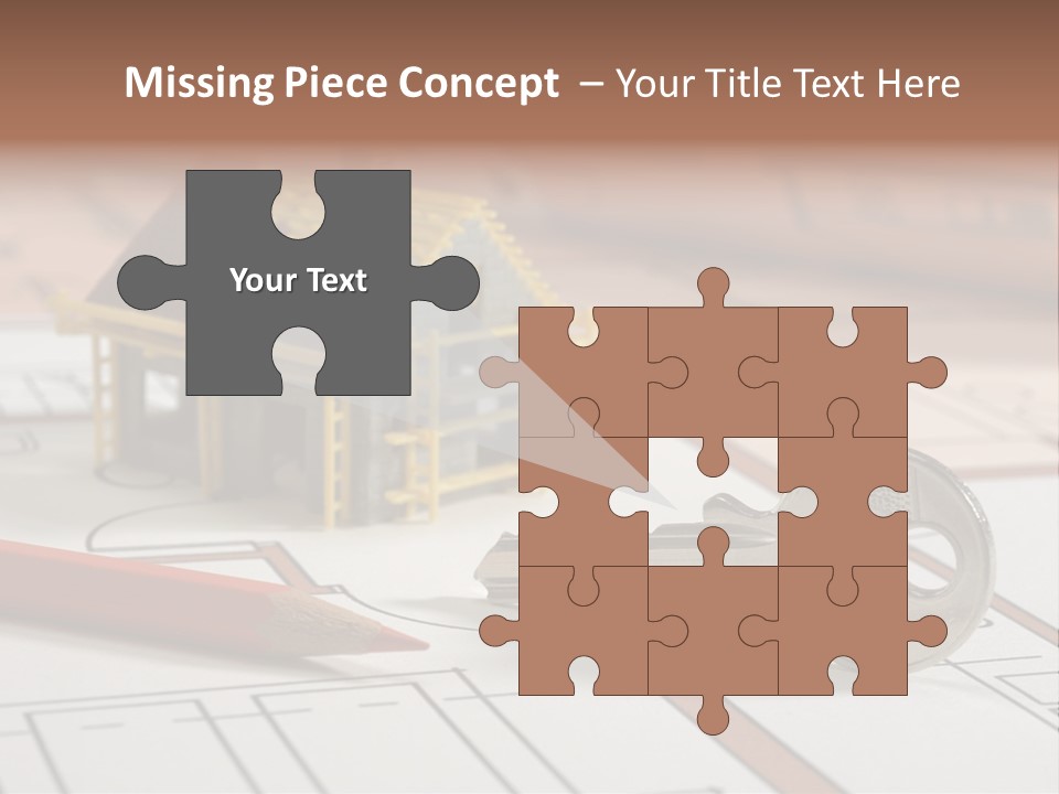 Drawing Structure Architectural PowerPoint Template