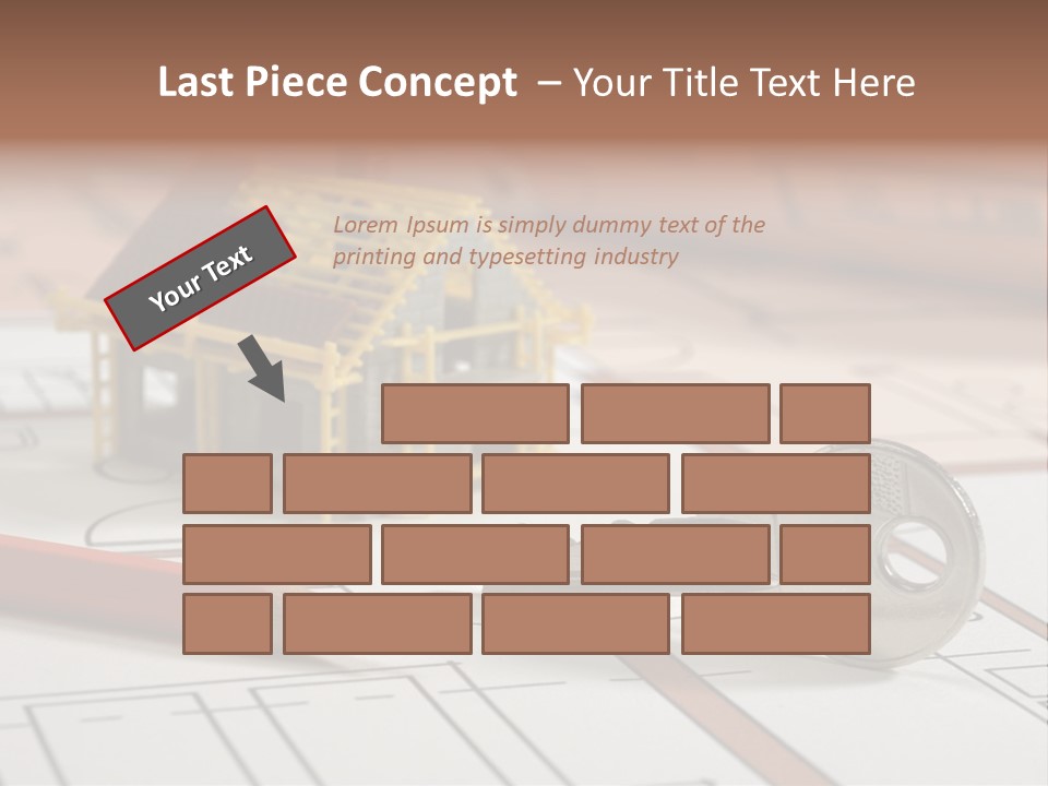 Drawing Structure Architectural PowerPoint Template