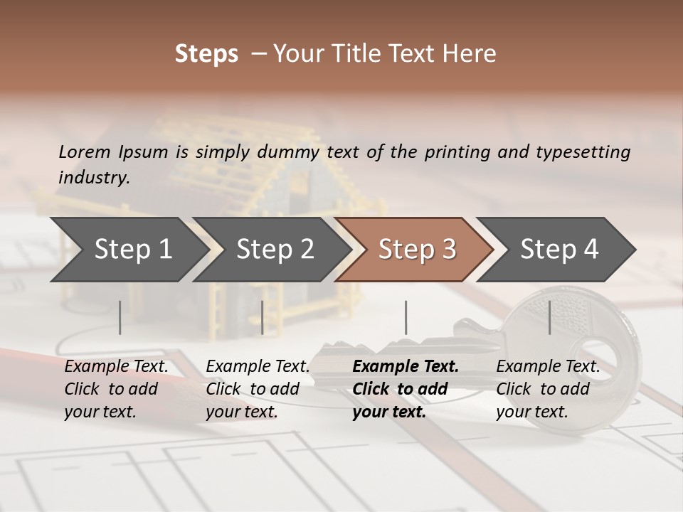 Drawing Structure Architectural PowerPoint Template