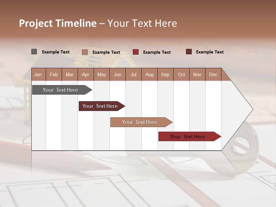 Drawing Structure Architectural PowerPoint Template