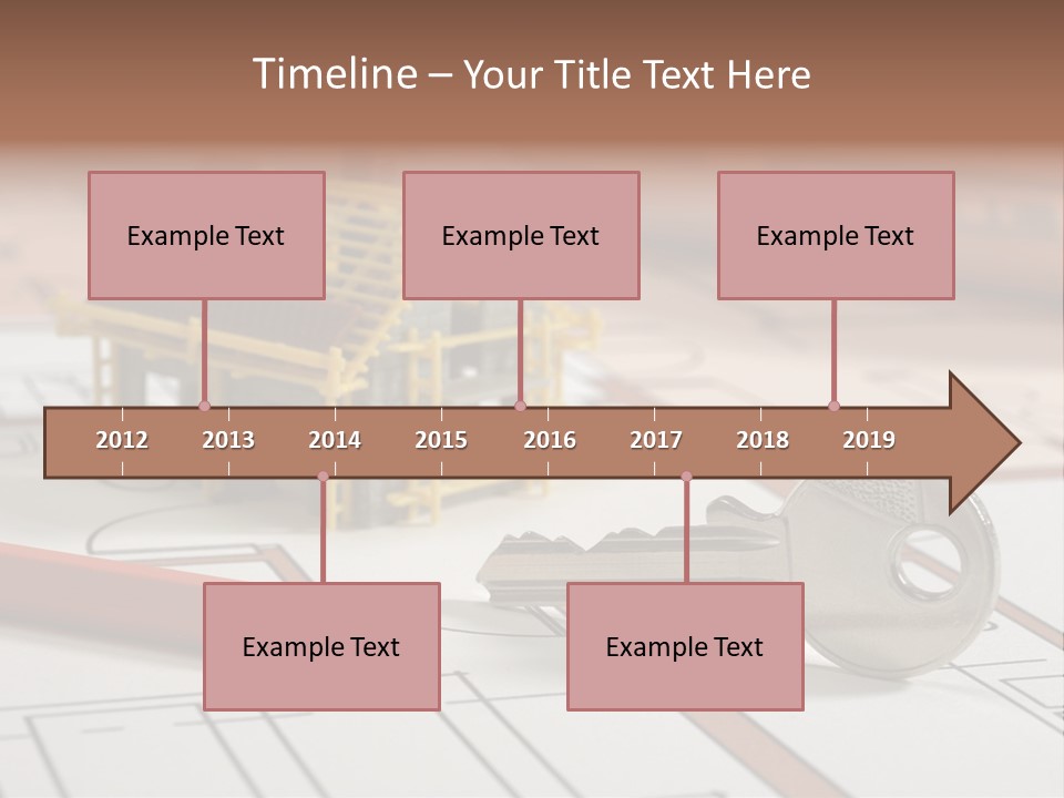 Drawing Structure Architectural PowerPoint Template