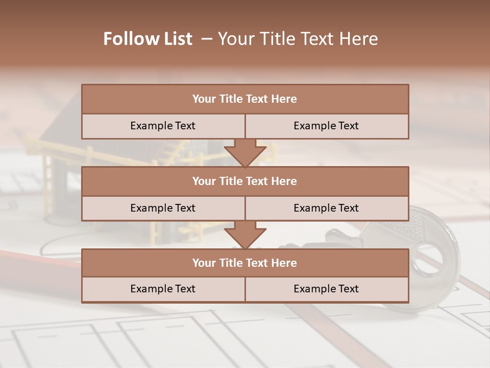 Drawing Structure Architectural PowerPoint Template